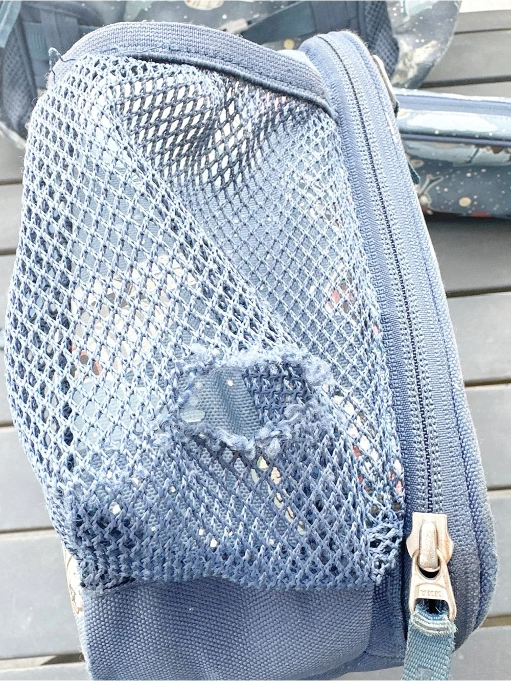 Pottery Barn Kids flaws hole